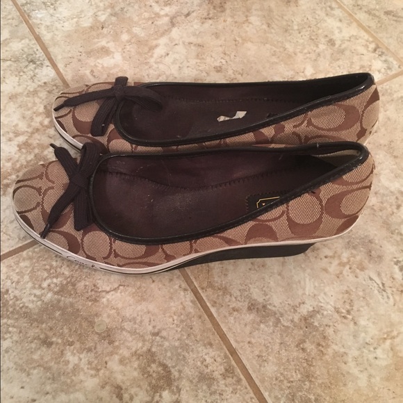 Coach wedge shoes - Picture 2 of 8