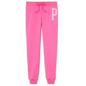 Victorias Secret PINK Collegiate Jogger Sweatpants