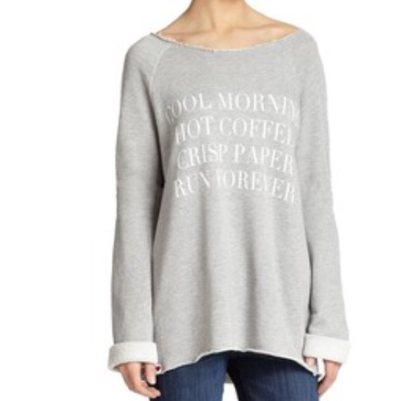 *SOLD*. Rare NWT Wildfox oversized sweatshirt - Picture 2 of 4