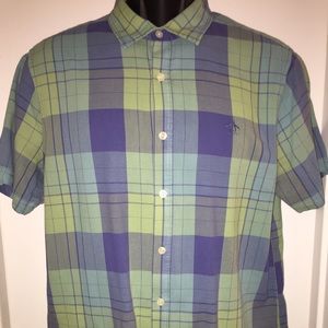Original Penguin short sleeve plaid LG