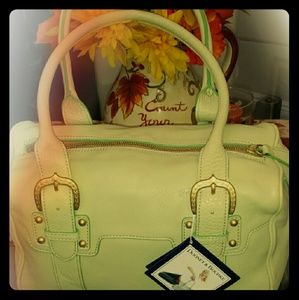 Dooney and Bourke Medium Double Buckle Satchel
