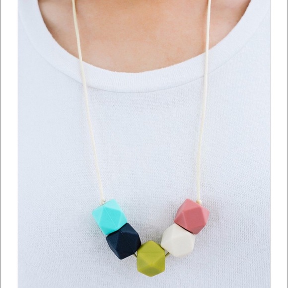 NWT Lolli + Jo teething necklace