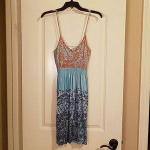 Stretch babydoll cami dress