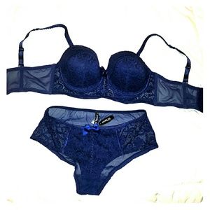 NWT Adore me bra and panty set