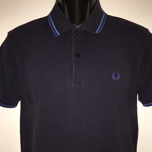 Fred Perry polo blue SM -Sold