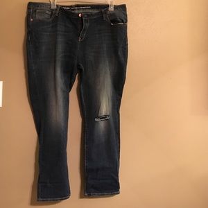 Old navy boyfriend straight jeans size 18