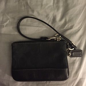 Coach small wristlet