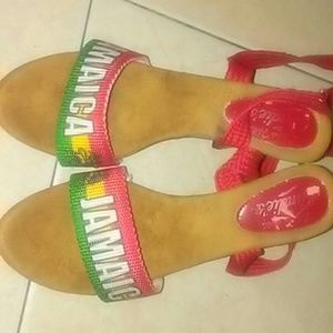 Patricia Fields Candies Jamaican shoes