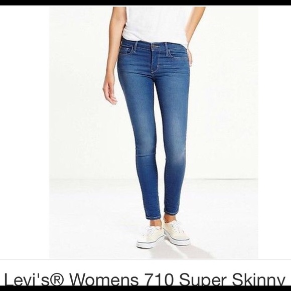 Levi's' 710 Super Skinny Jeans 26X28