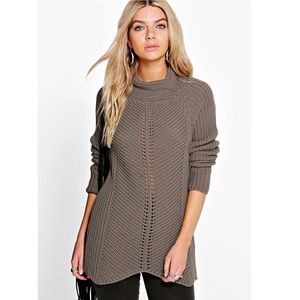 Holly Chunky Funnel Neck Jumper