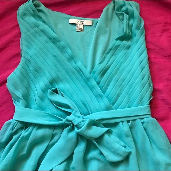 Tiffany Blue Dress - Picture 2 of 3