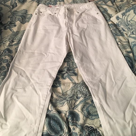 White jeans
