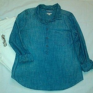 Jean tunic top