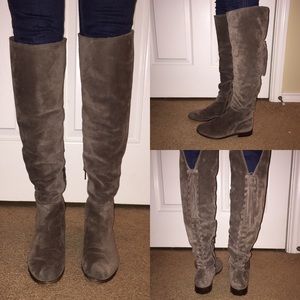 Frye Elephant Tina Tassel Lace OTK Boots