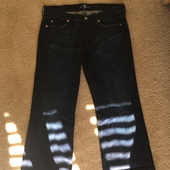 Authentic Ladies Size 32 7 For All Mankind Jeans