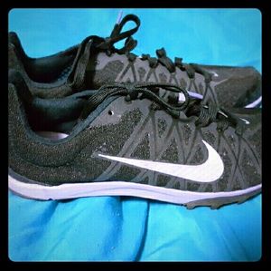 Nike 8M Running shoes black and purple