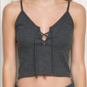 Brandy grey Bethany top