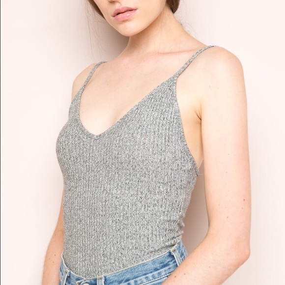 Brandy grey top