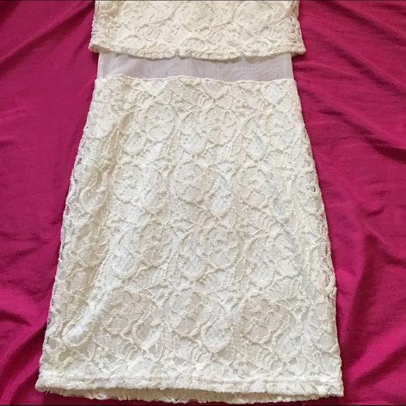 Cream Dress - Picture 2 of 4