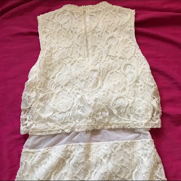 Cream Dress - Picture 3 of 4