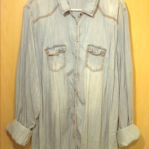 Maurices Denim Long Sleeve