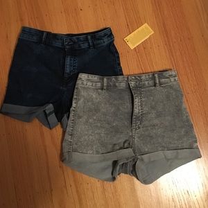 NWT H&M High waisted shorts sz 6