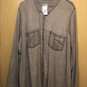 Never Been Worn Chambray Denim Shirt