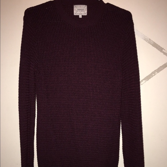 Topman Check Sweater