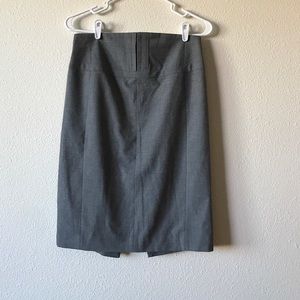 Express grey pencil skirt size 6