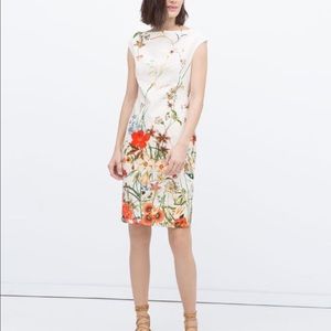 Incredible floral Zara dress