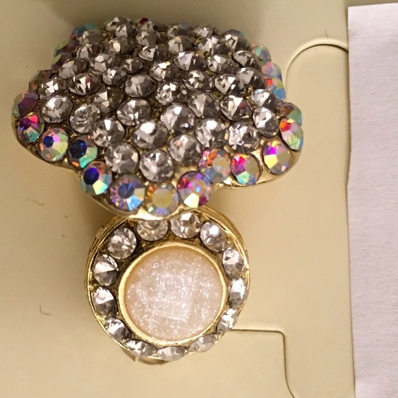 🎀Crystal Flower Double Charm Ponytail Ties🎀 - Picture 3 of 4