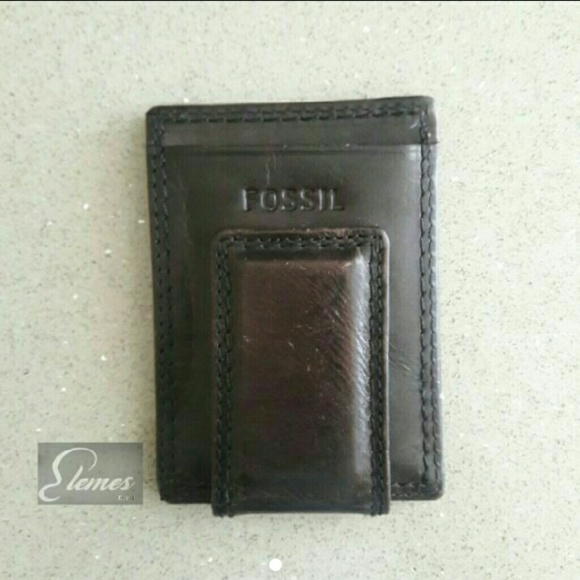 Men's Fossil minimalist wallet