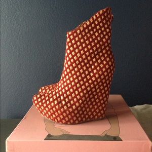 Jeffrey Campbell Wedge Booties
