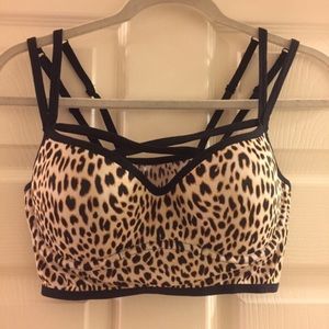 Stappy Leopard Sports Bra