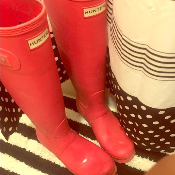 Hunter Boots sz 9 like new