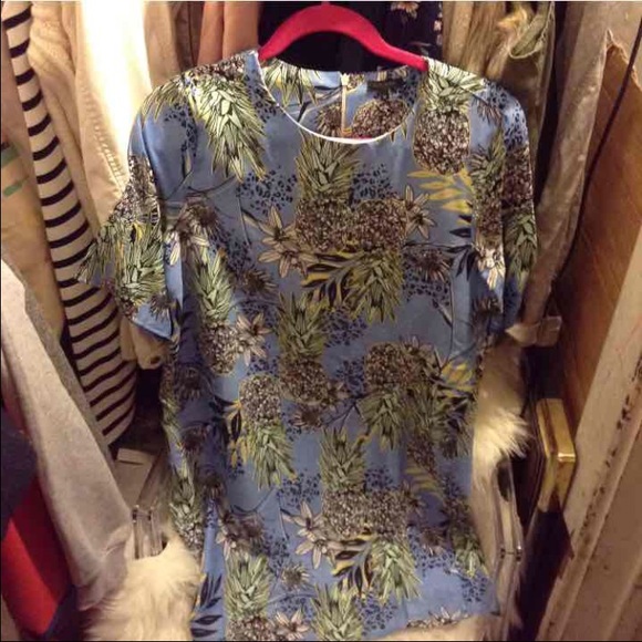 Asos blue river island dress