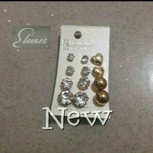 Earrings 6x Pairs