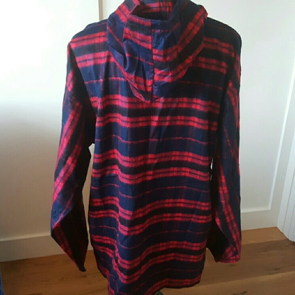 Sold Out! Plaid Flannel Hoodie - Picture 3 of 3