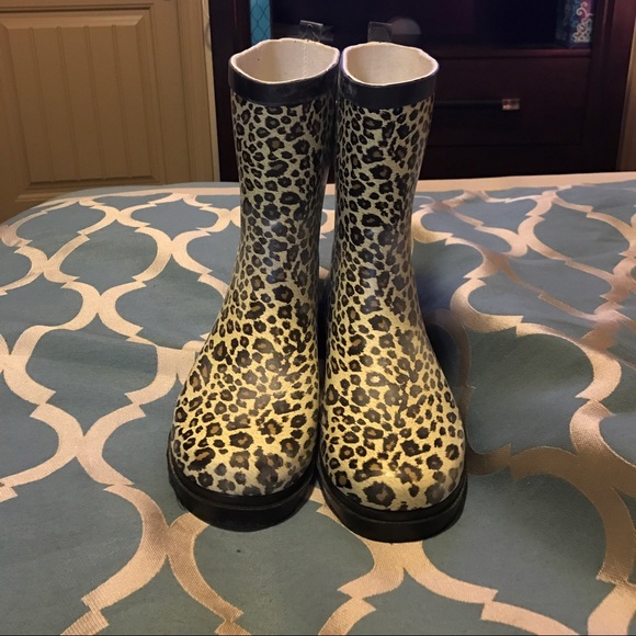 Leopard Print Rain Boots!!!!!