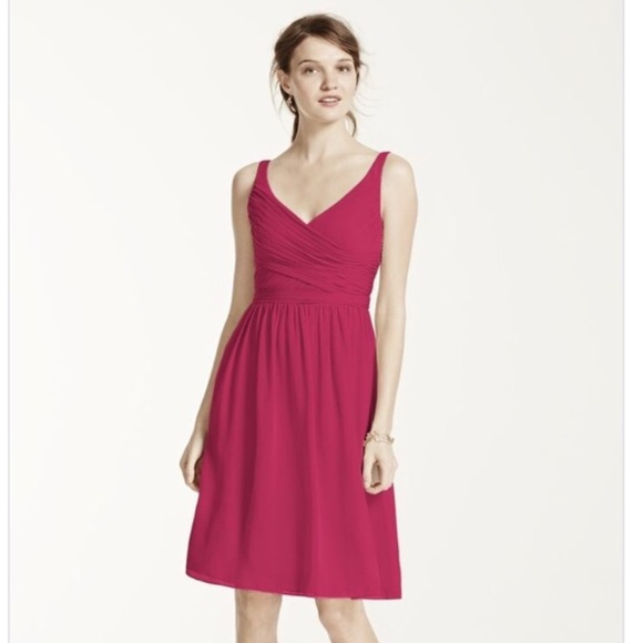 Chiffon V-Neck Dress