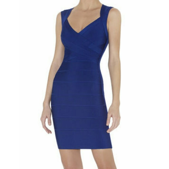 100% AUTHENTIC  HERVE  LEGER  (M)