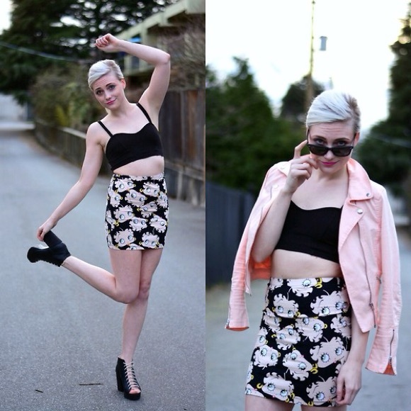 Betty Boop bodycon pencil skirt 🌹