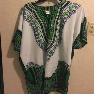 New African dashiki, unisex.