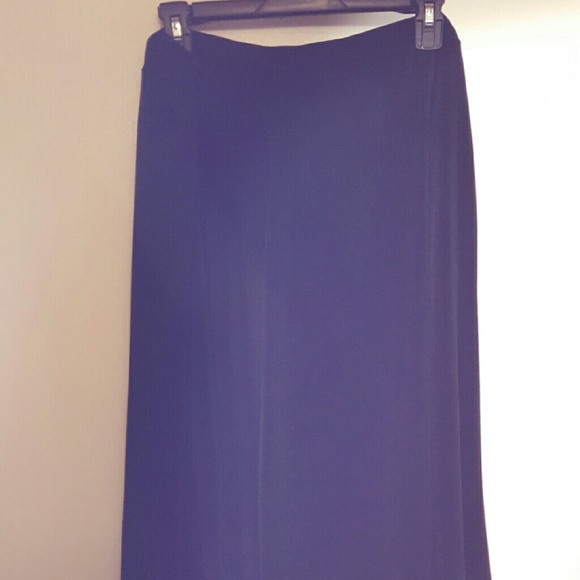 George Black calf length Skirt