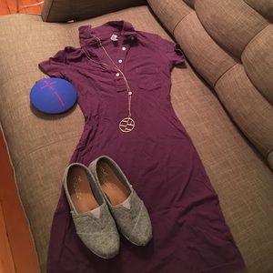 American apparel polo shirt dress.