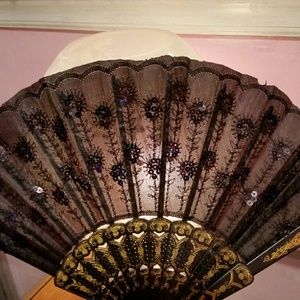 beautiful different color hand fans