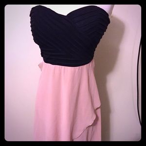 Beautiful Hi-Lo Corset Crepe dress. New with Tags!