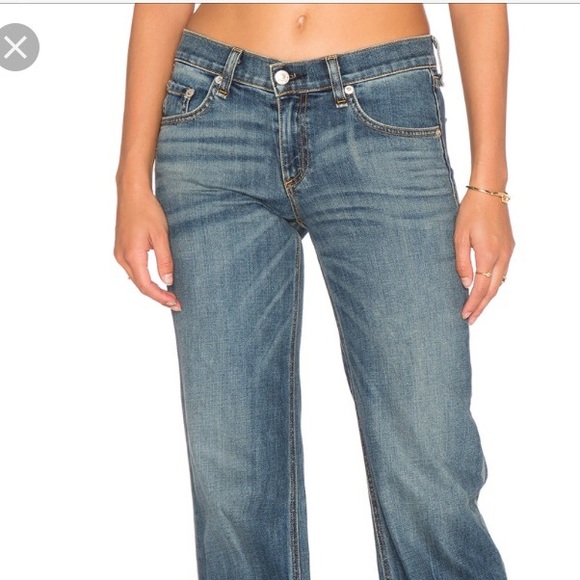 NWT AUTHENTIC RAG & BONE WIDE LEG jeans size 28