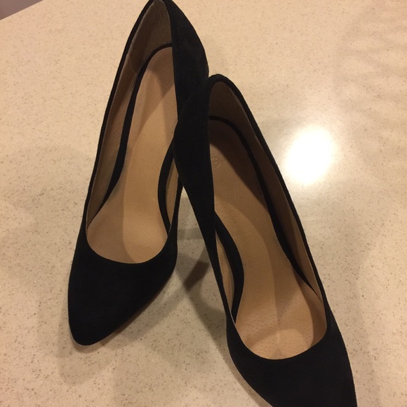 ASOS Suede Black Ladies High Heels, NWOT. 🌞