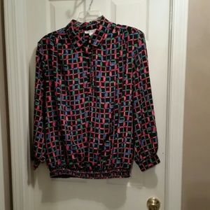Multi colored blouse 3X